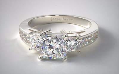 2 carat cushion cut diamond engagement ring price