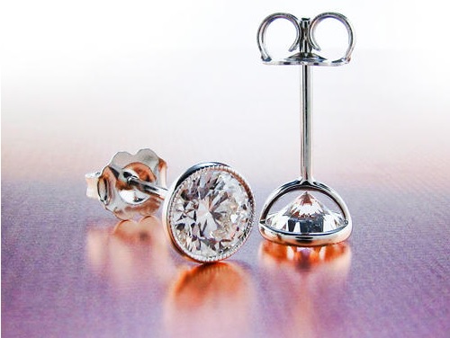 best diamond stud earrings design