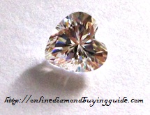 heart shaped diamonds - symbols of love
