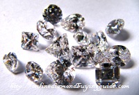 suite of different diamond cuts