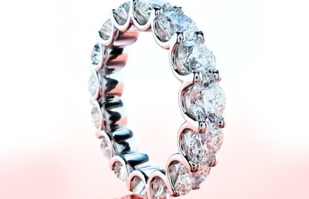 brian gavin eternity ring with round diamonds