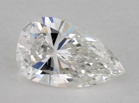 elongated pear shaped diamond