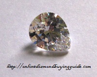 teardrop shaped diamond