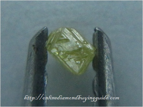 view of diamond octahedral