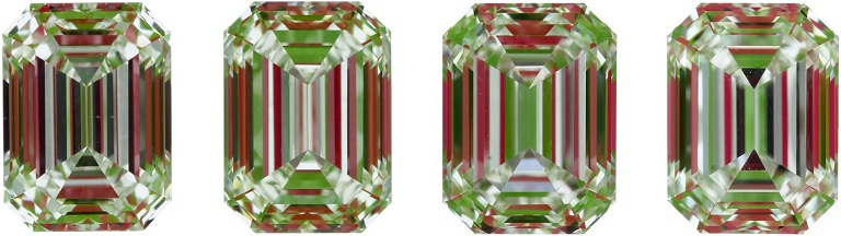 emerald cut diamonds aset images showing ok optics