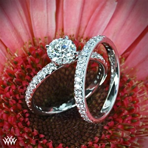 marriage ring matching flower shot