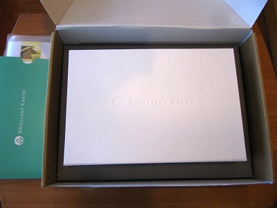 white color box containing jewelry