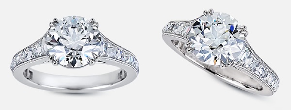 3 carat oce vintage diamond ring style