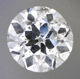 victorian cut diamond excessive obstruction