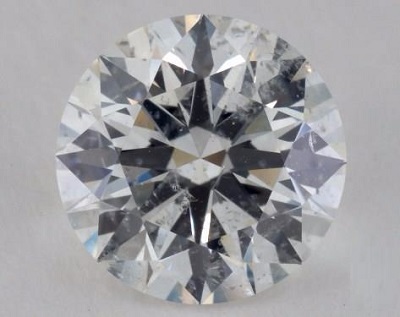 si2 two carat round cut gia excellent