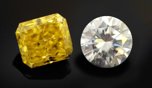 colorless vs yellow diamonds
