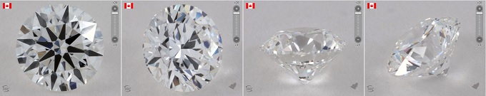 canada mark loose diamond magnification