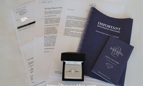 appraisal invoice care guide important bluenile jewelry