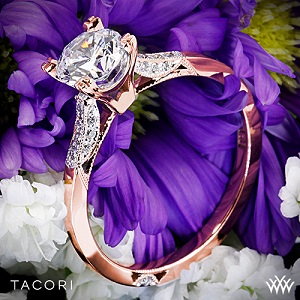 tacori brand name 2586RD rose gold rings