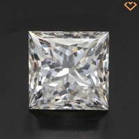 near 2 carat super ideal princess diamond optics face up appearance