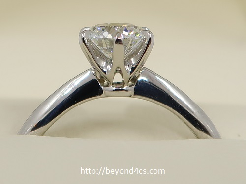 profile view of ring setting craftsmanship wink jones