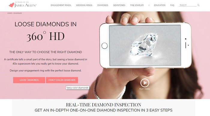 james allen is the best place to buy diamonds online