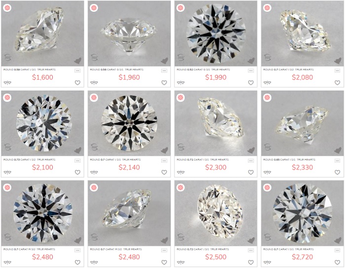 video listings james allen loose diamonds online retailer