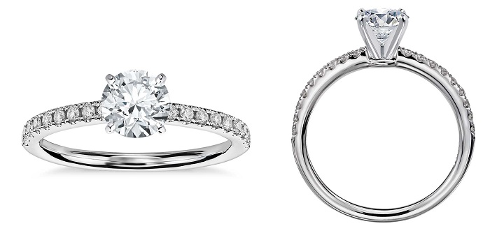 what is a pave ring setting - meaning and definition