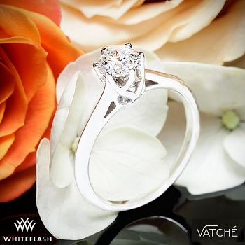 swan solitaire elegant engagement ring for tiny hands