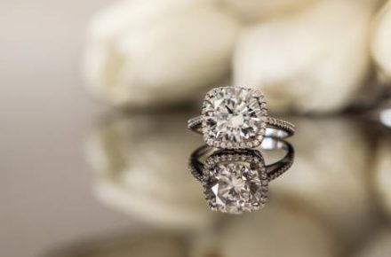 three ct diamond ring halo design