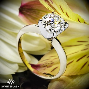 2 carat diamond yellow gold engagement rings
