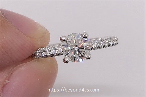 james allen pave diamond ring review half carat