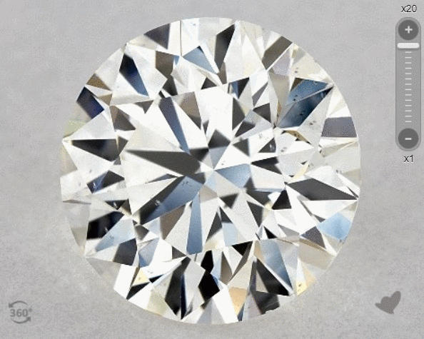 1.5 carat loose diamond example round cut ideal