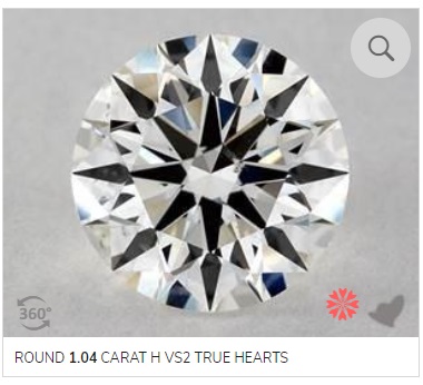 h color diamond example