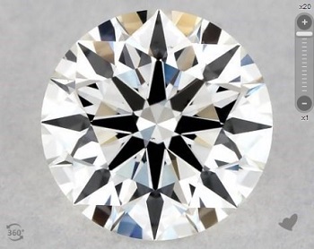 diamond cut gia excellent example sparkle and patterning