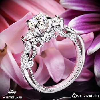 limitation in ring resizing due to carvings milgrain details Verragio