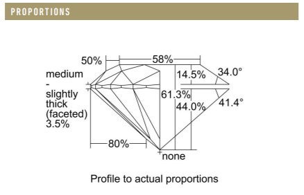proportions chart layout