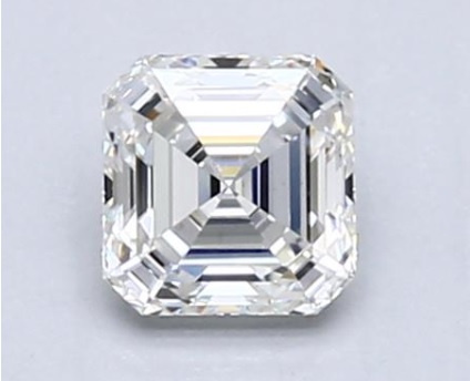 0.5 half carat asscher cut diamond loose good quality
