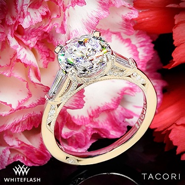 tacori royal 3 stone ring luxury