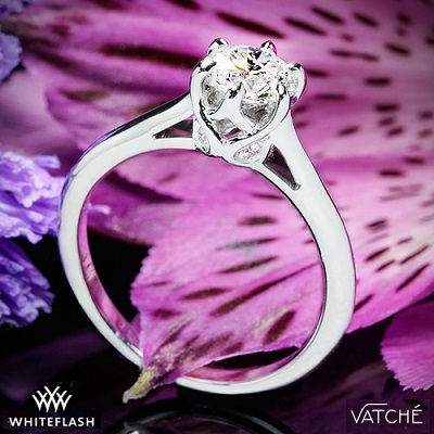 designs by vatche swan solitaire 191 cathedral ring design