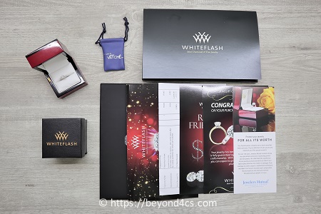 layout of package received from WF