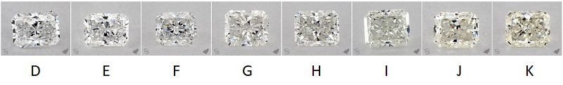 ideal radiant cut diamond proportions