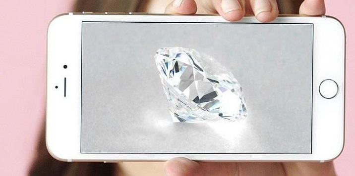 viewing diamonds in videos