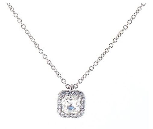 white gold diamond pendant comparison vs necklace