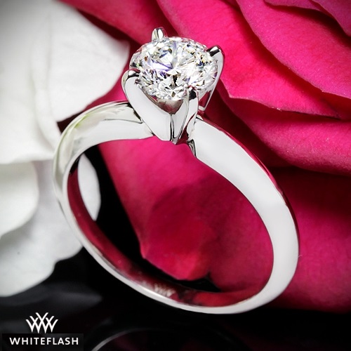 si1 diamond engagement ring stunning in 4 prong design