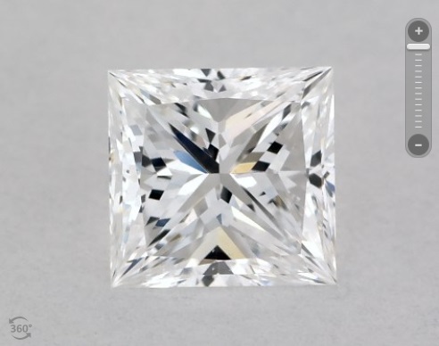 glassy looking light leakage diamond low crown angles
