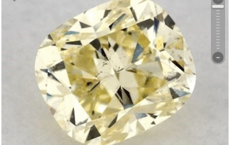 loose gia certified si2 yellow diamond