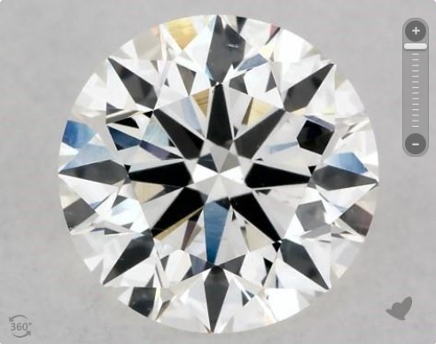 slightly included 1 on higher end of diamond classification scale