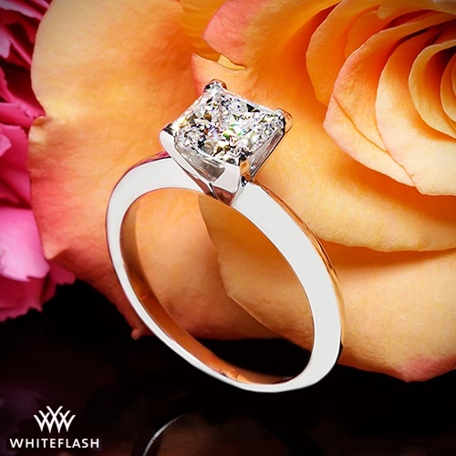 where to buy a princess cut diamond ring solitaire white gold