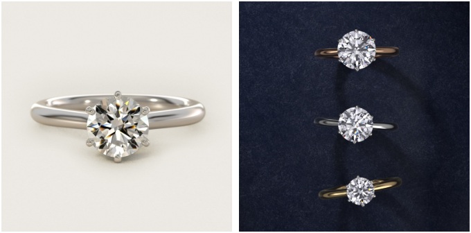 large seven carat diamond solitaire ring design